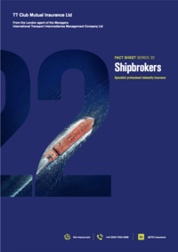 Shipbrokers Fact Sheet - US