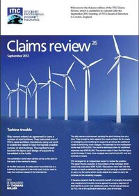 Read the Autumn 2012 edition of ITIC's Claims Review