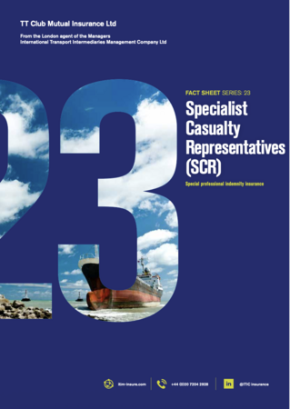 Specialist Casualty Representatives Fact Sheet - US