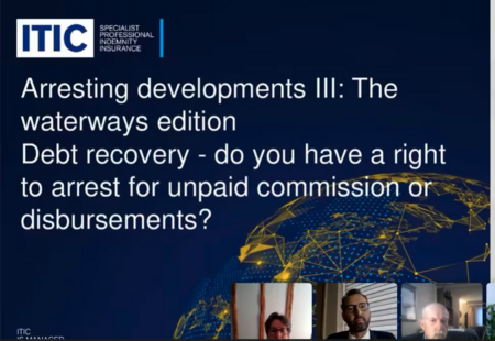 Webinar recording: Arresting developments part III - a waterways special
