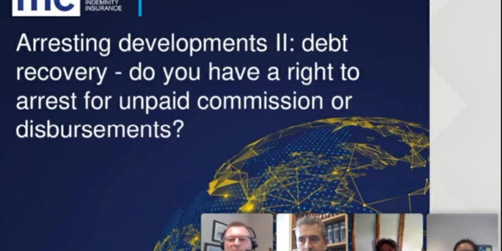 Webinar recording: Arresting developments part II