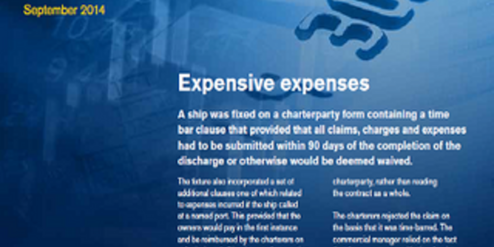 Read the autumn 2014 edition of ITIC's Claims Review