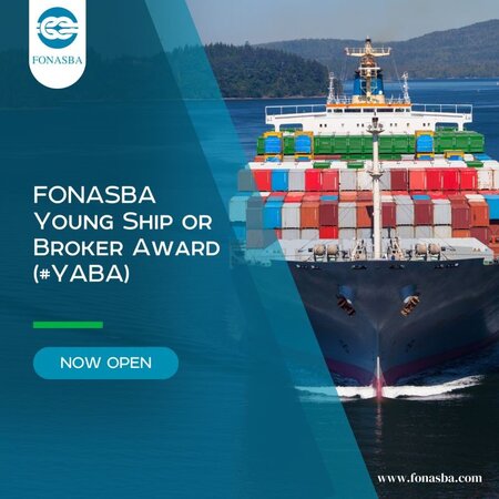 Sponsorship: FONASBA launches the Young Ship Agent or Shipbroker Award for 2023