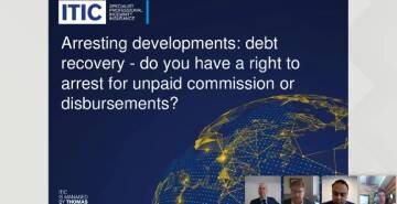 Arresting developments - debt recovery: Do you have a right to arrest for unpaid commission or disbursements?