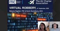 Virtual robbery: cyber security for the air charter industry, hosted in association with The Air Charter Association.