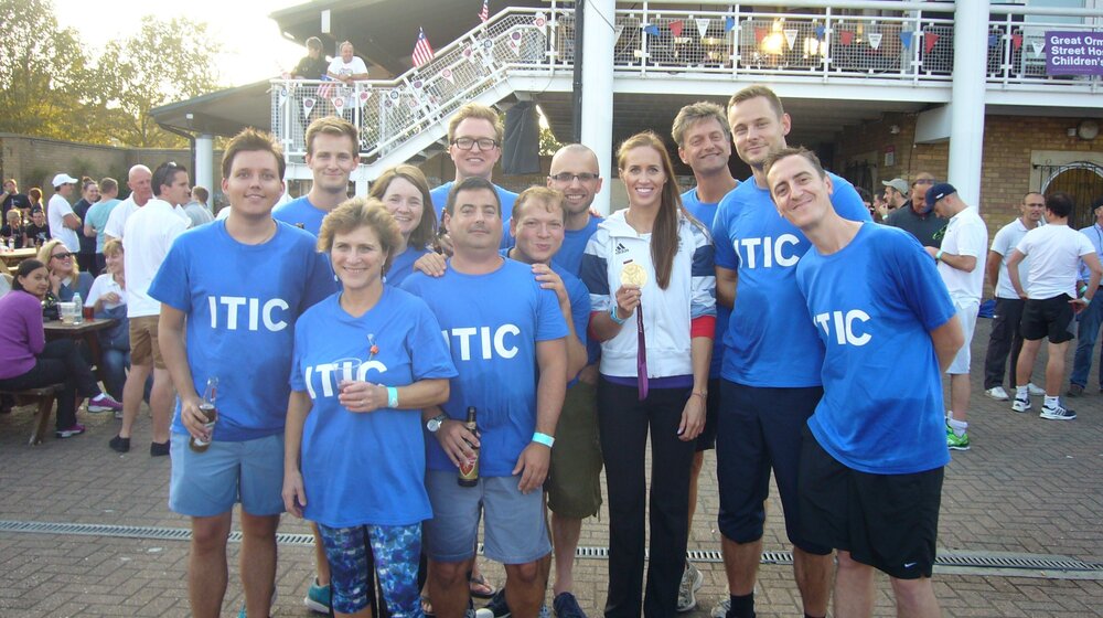 Article: 17/09/14 - ITIC take part in the OSCAR Dragon Boat Race