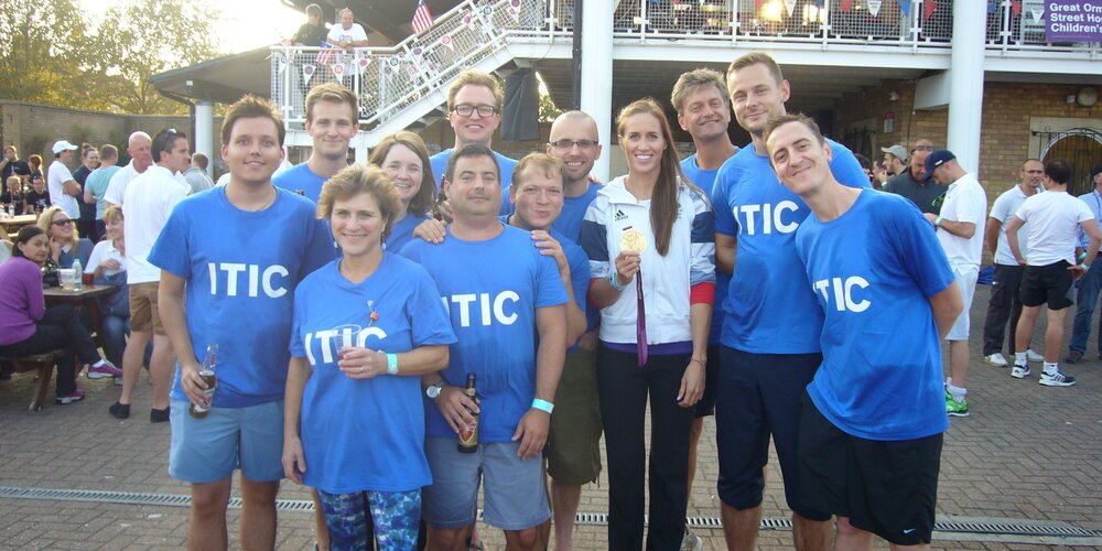 Article: 17/09/14 - ITIC take part in the OSCAR Dragon Boat Race