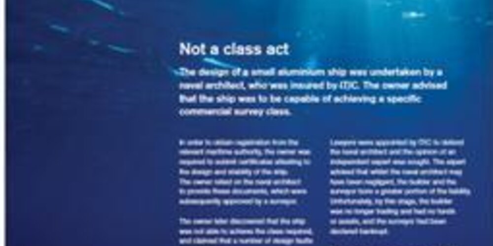 Read the Autumn 2013 edition of ITIC's Claims Review
