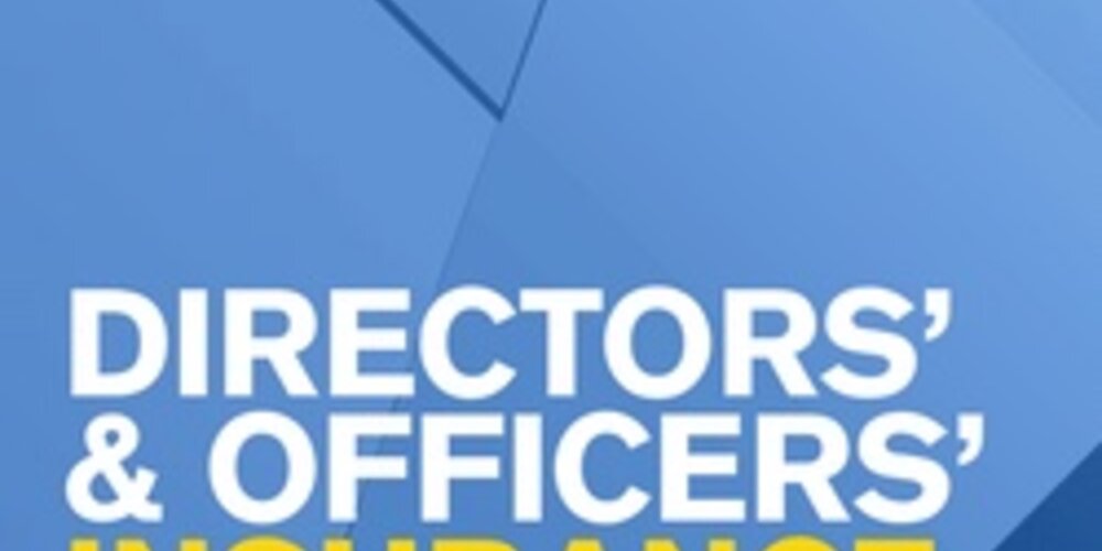 Directors and officers insurance