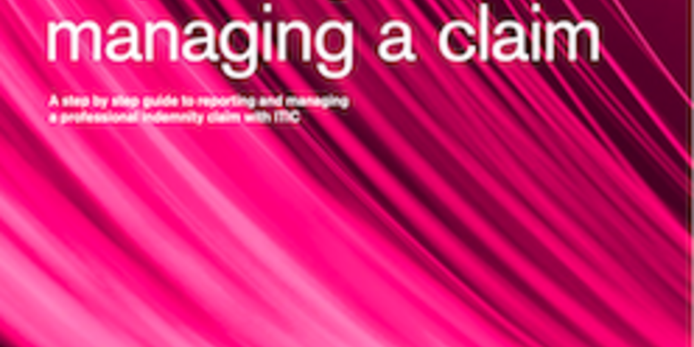 Reporting and managing a claim