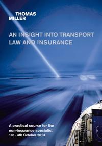 Event: Insight Course 2013: An insight into transport law and insurance